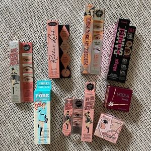 NEW Benefit Brow and Eye Cosmetics Bundle of 9!
